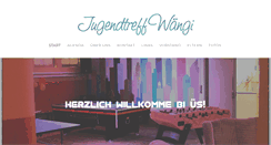 Desktop Screenshot of jugendtreffwaengi.ch